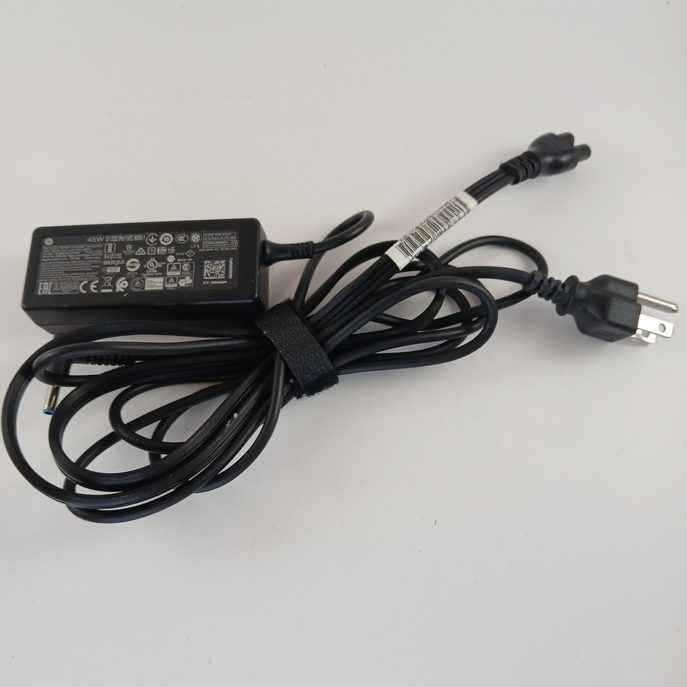 OEM HP Laptop 45W 19.5V AC  Adapter Charger Power Supply Blue Tip 41013153